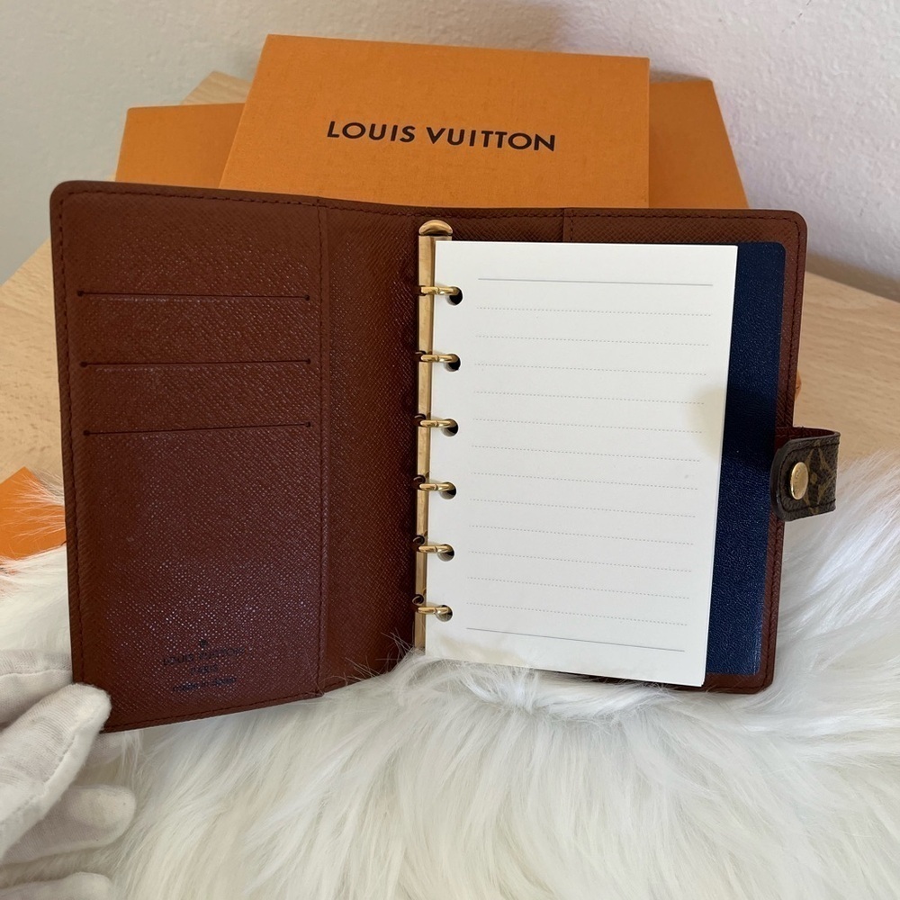 Vintage Louis Vuitton Agenda Passport Holder Monogram PM NWOT 2003 - Picture 11 of 16